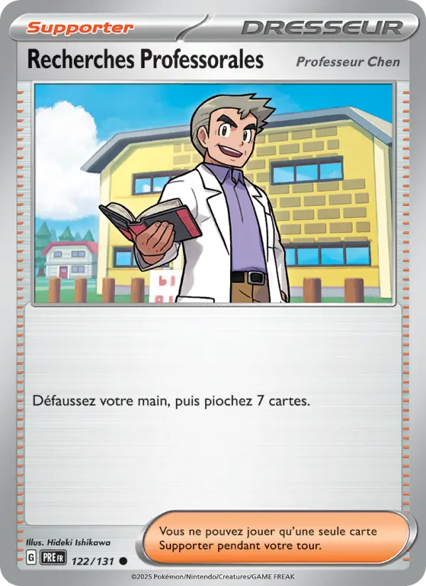 Carte Pokemon 122/131 Recherches Professorales | LorenZone