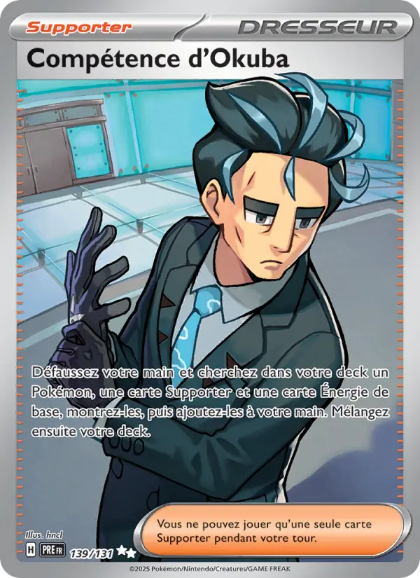 Carte Pokemon 139/131 Compétence d'Okuba Holo | LorenZone