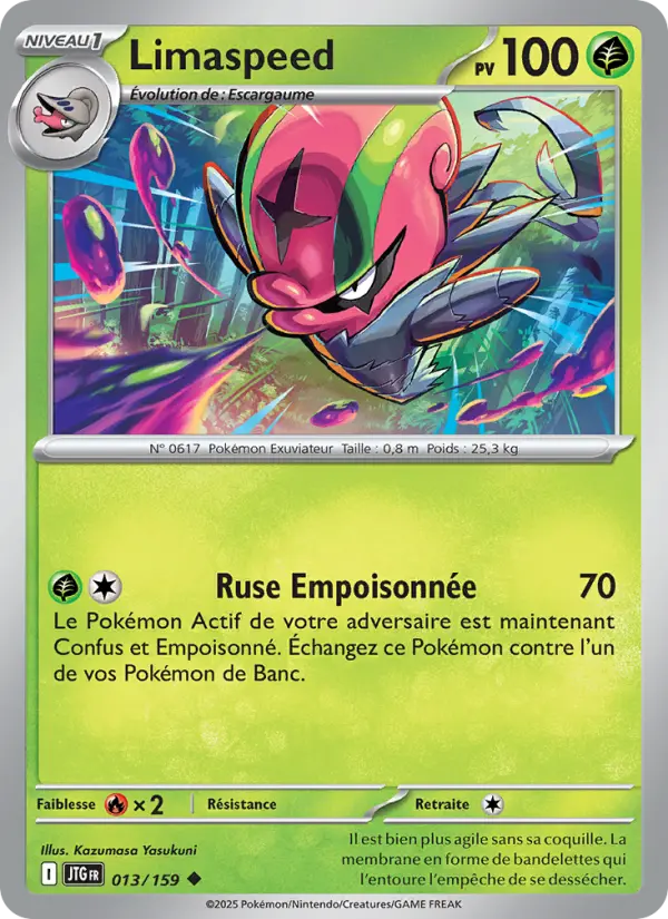 Carte Pokemon 013/159 Limaspeed Reverse | LorenZone