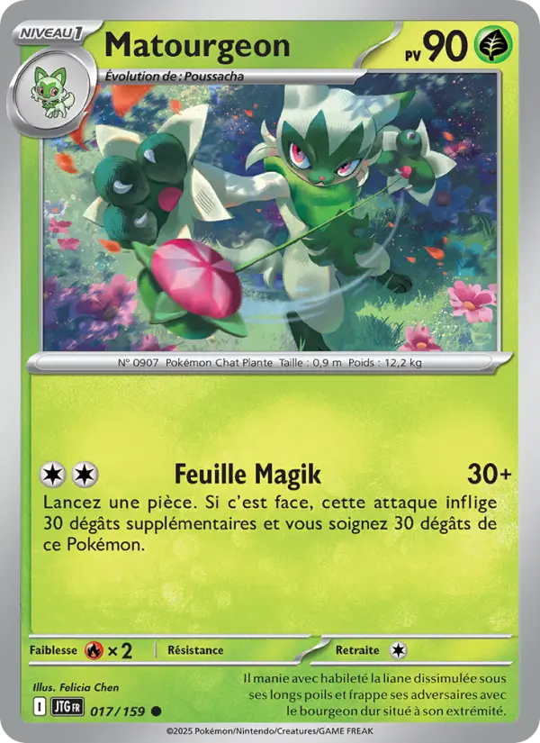 Carte Pokemon 017/159 Matourgeon Reverse | LorenZone