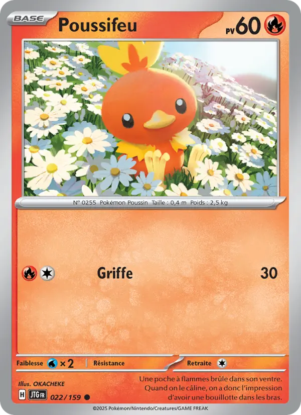 Carte Pokemon 022/159 Poussifeu Reverse | LorenZone