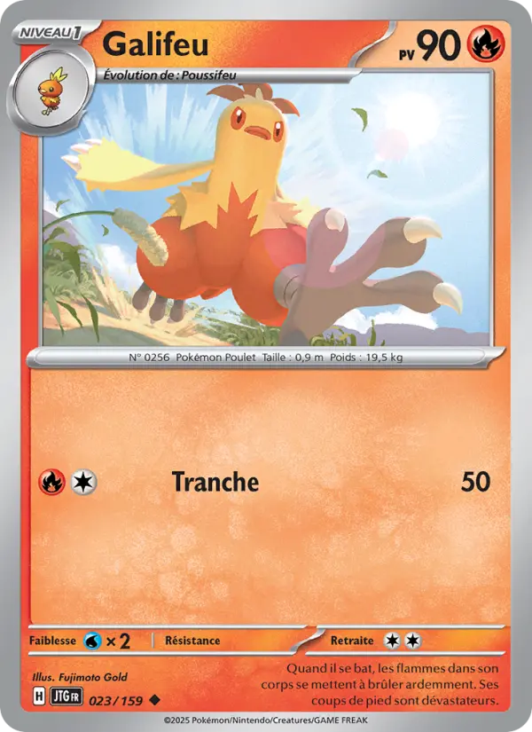 Carte Pokemon 023/159 Galifeu Reverse | LorenZone