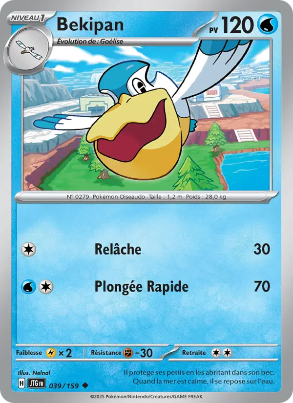 Carte Pokemon 039/159 Bekipan Reverse | LorenZone