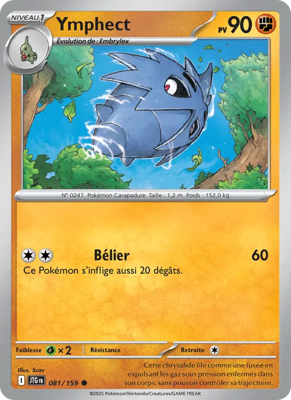 Carte Pokemon 081/159 Ymphect Reverse | LorenZone
