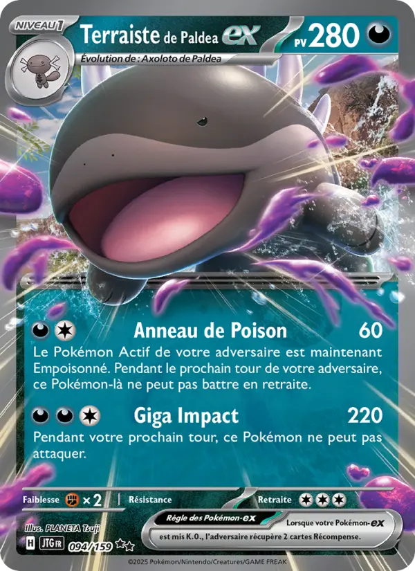 Carte Pokemon 094/159 Terraiste de Paldea-ex Holo | LorenZone