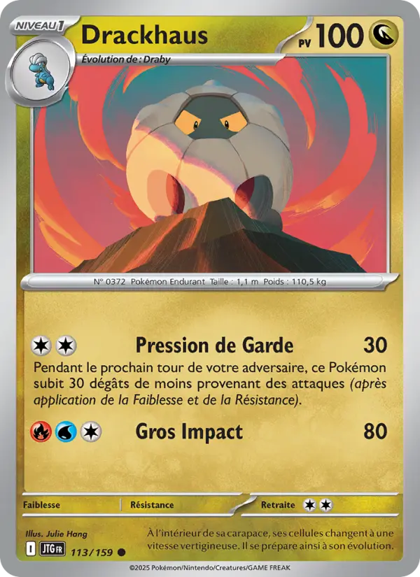 Carte Pokemon 113/159 Drackhaus Reverse | LorenZone