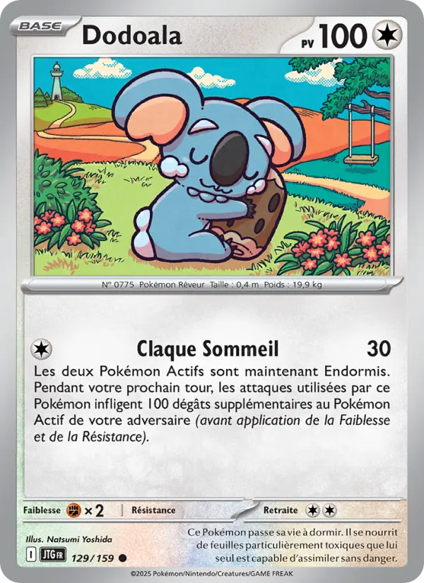 Carte Pokemon 129/159 Dodoala Reverse | LorenZone