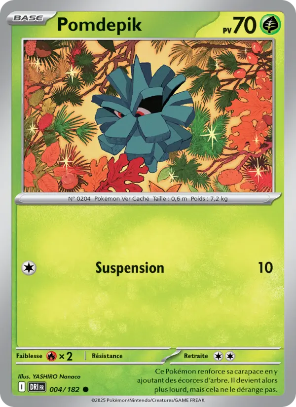 Carte Pokemon 004/182 Pomdepik Reverse | LorenZone