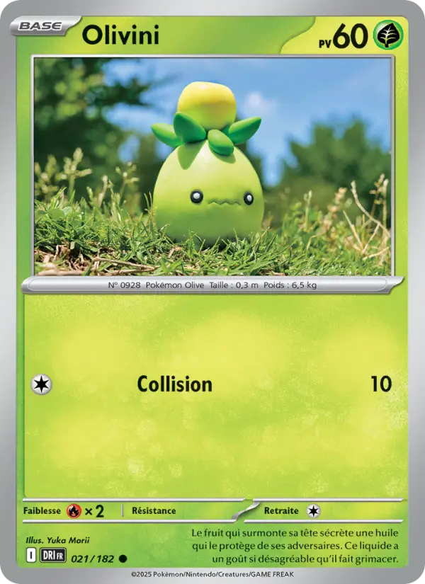 Carte Pokemon 021/182 Olivini Reverse | LorenZone