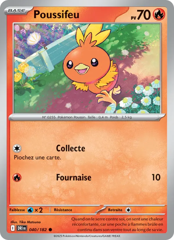 Carte Pokemon 040/182 Poussifeu Reverse | LorenZone
