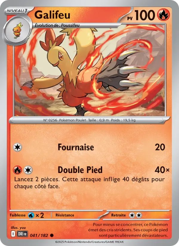 Carte Pokemon 041/182 Galifeu Reverse | LorenZone