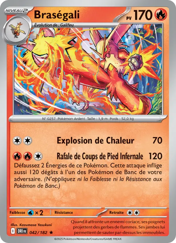 Carte Pokemon 042/182 Braségali Reverse | LorenZone