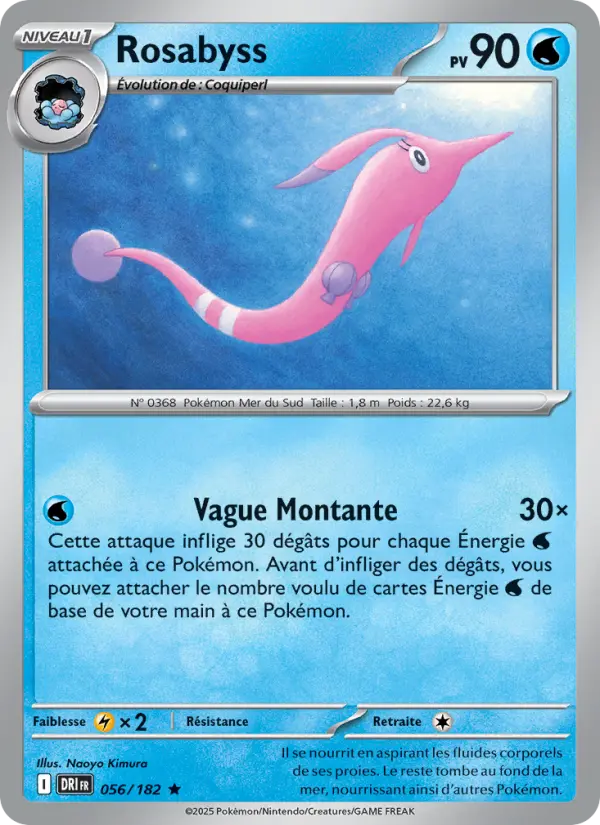 Carte Pokemon 056/182 Rosabyss Reverse | LorenZone