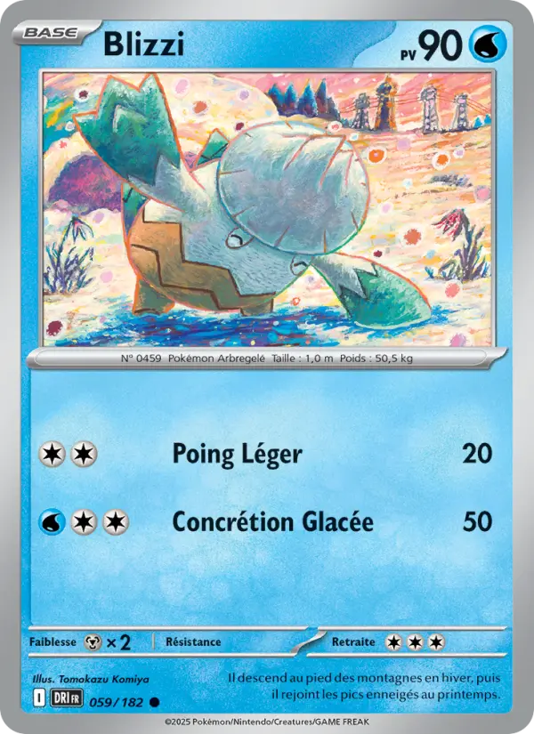 Carte Pokemon 059/182 Blizzi Reverse | LorenZone