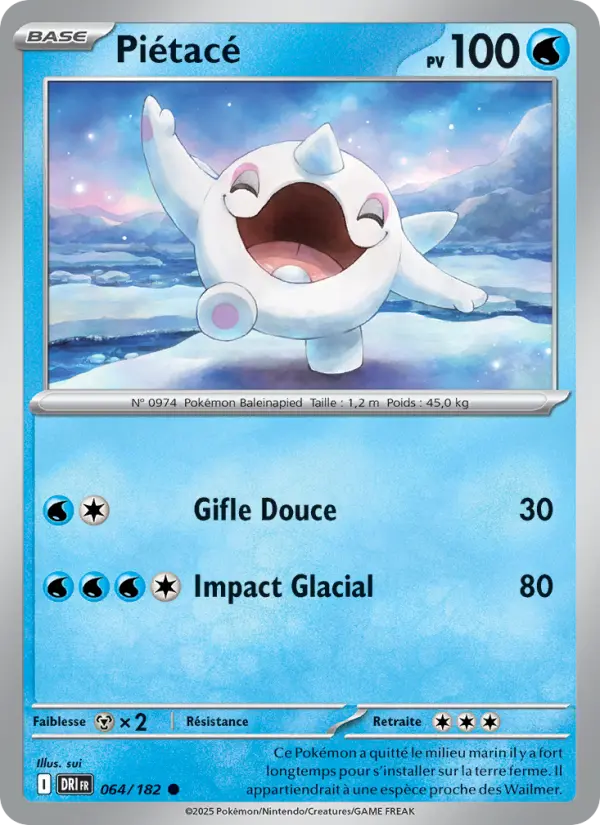 Carte Pokemon 064/182 Piétacé Reverse | LorenZone