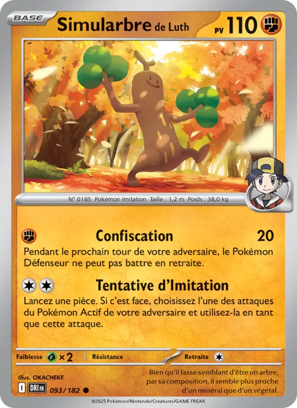 Carte Pokemon 093/182 Simularbre de Luth Reverse | LorenZone