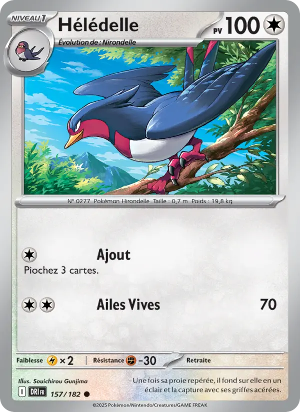 Carte Pokemon 157/182 Hélédelle Reverse | LorenZone