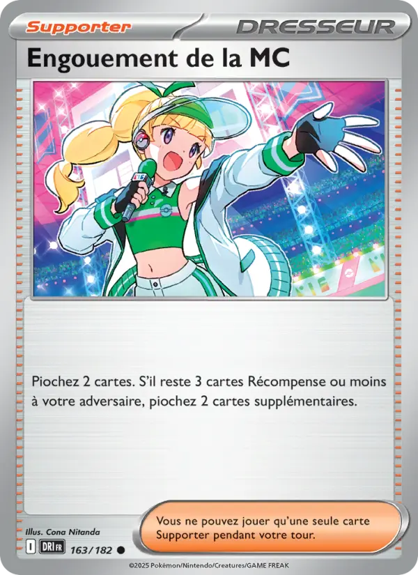 Carte Pokemon 163/182 Engouement de la MC Reverse | LorenZone