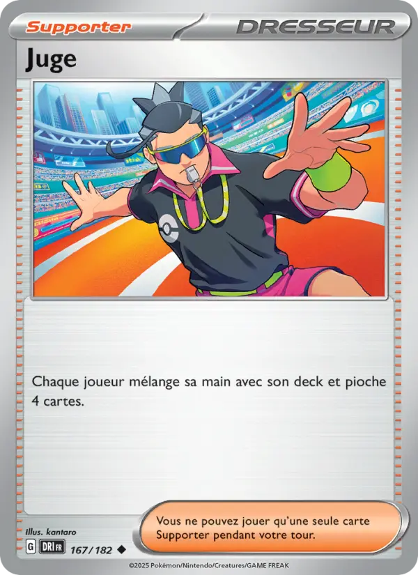 Carte Pokemon 167/182 Juge Reverse | LorenZone