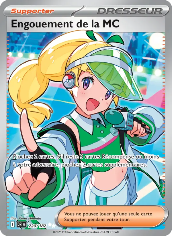 Carte Pokemon 220/182 Engouement de la MC Holo | LorenZone