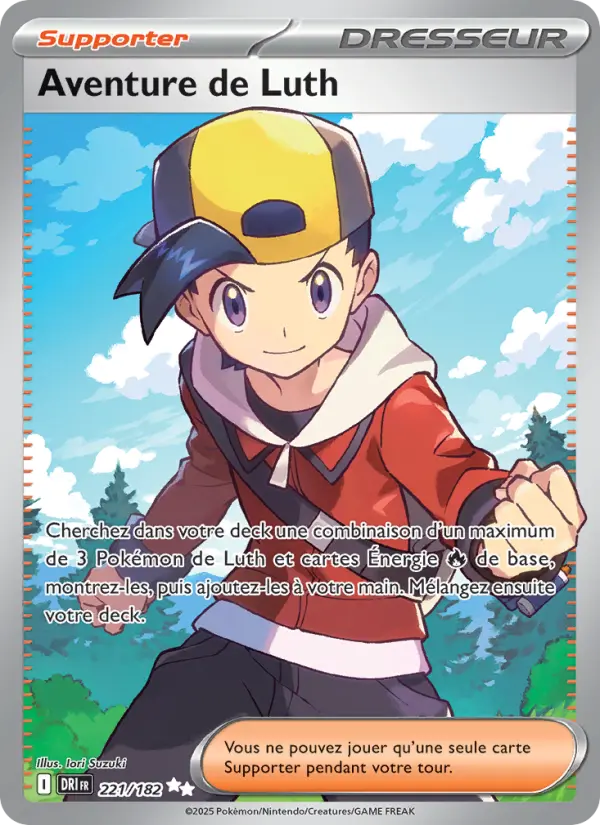 Carte Pokemon 221/182 Aventure de Luth Holo | LorenZone