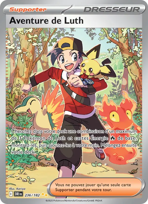 Carte Pokemon 236/182 Aventure de Luth Illustration Spéciale Rare | LorenZone
