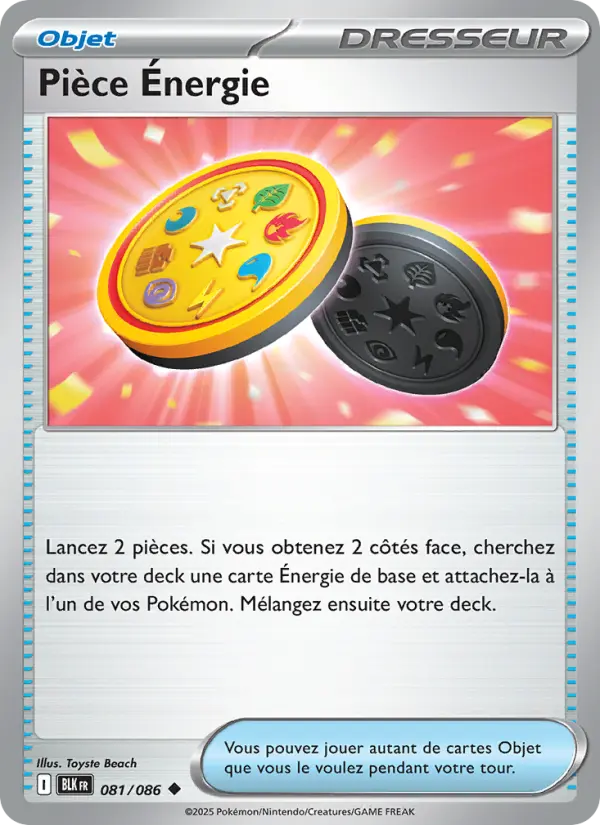 Carte Pokemon 081/086 Pièce Énergie Reverse | LorenZone