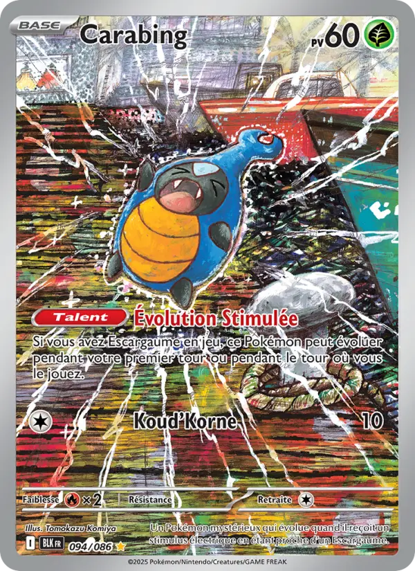 Carte Pokemon 094/086 Carabing Illustration Rare | LorenZone