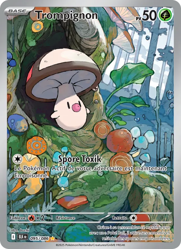 Carte Pokemon 095/086 Trompignon Illustration Rare | LorenZone
