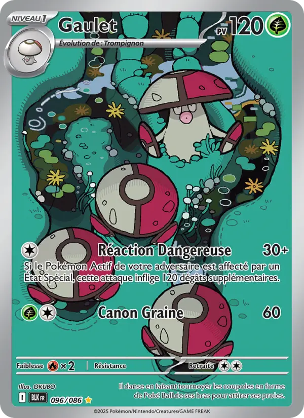 Carte Pokemon 096/086 Gaulet Illustration Rare | LorenZone