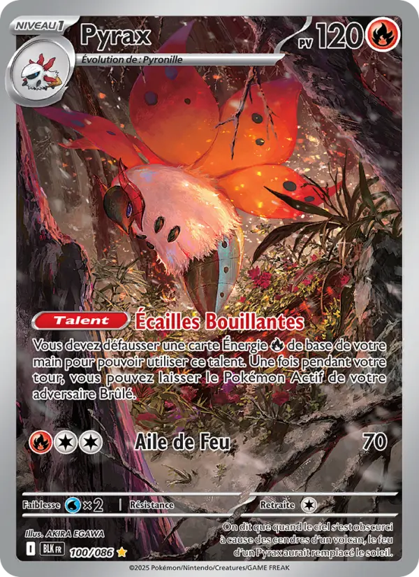 Carte Pokemon 100/086 Pyrax Illustration Rare | LorenZone