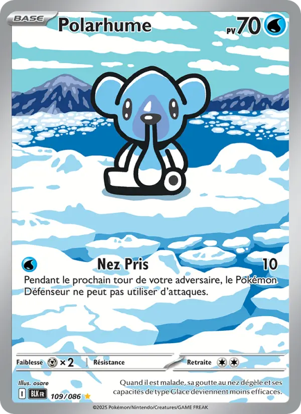 Carte Pokemon 109/086 Polarhume Illustration Rare | LorenZone