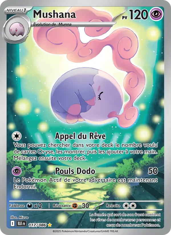 Carte Pokemon 117/086 Mushana Illustration Rare | LorenZone