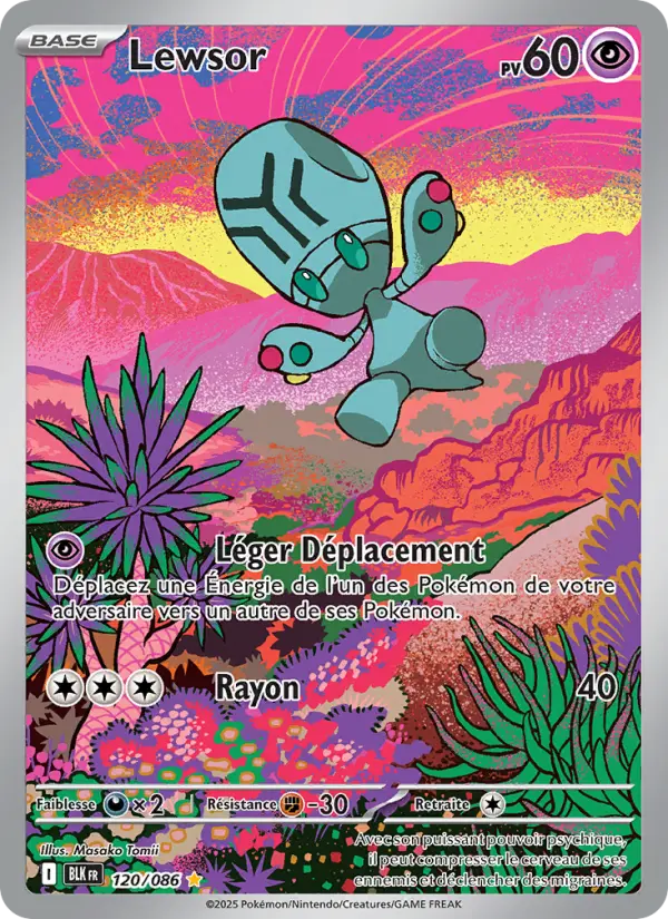 Carte Pokemon 120/086 Lewsor Illustration Rare | LorenZone