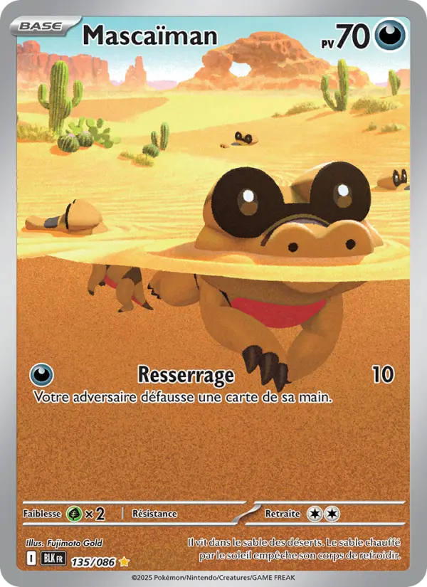 Carte Pokemon 135/086 Mascaïman Illustration Rare | LorenZone