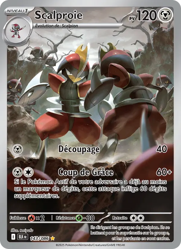 Carte Pokemon 143/086 Scalproie Illustration Rare | LorenZone