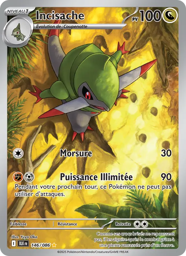 Carte Pokemon 146/086 Incisache Illustration Rare | LorenZone
