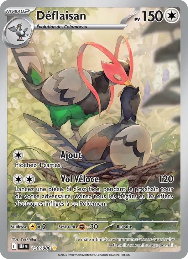 Carte Pokemon 150/086 Déflaisan Illustration Rare | LorenZone