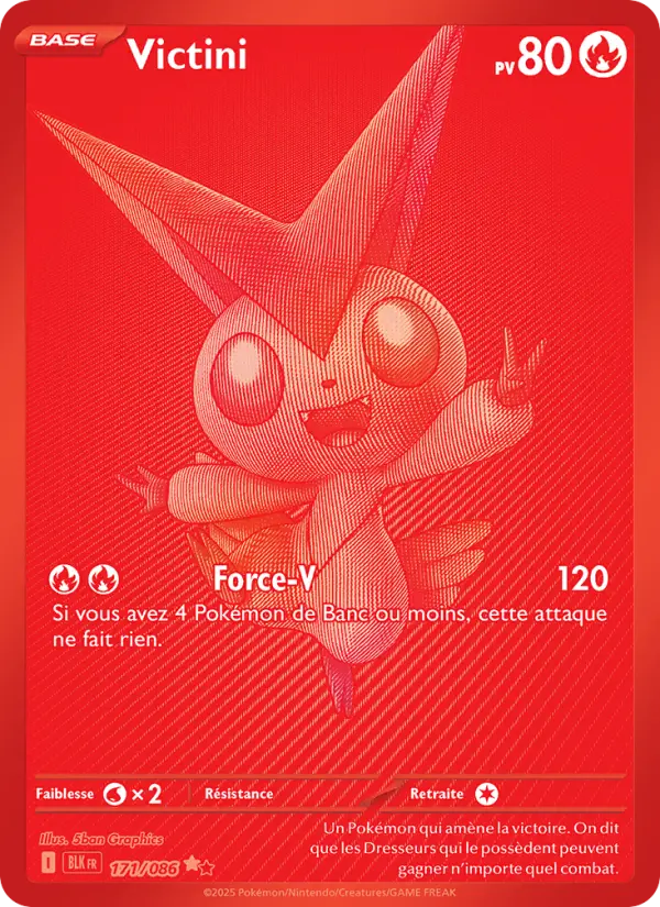 Carte Pokemon 171/086 Victini Holo | LorenZone