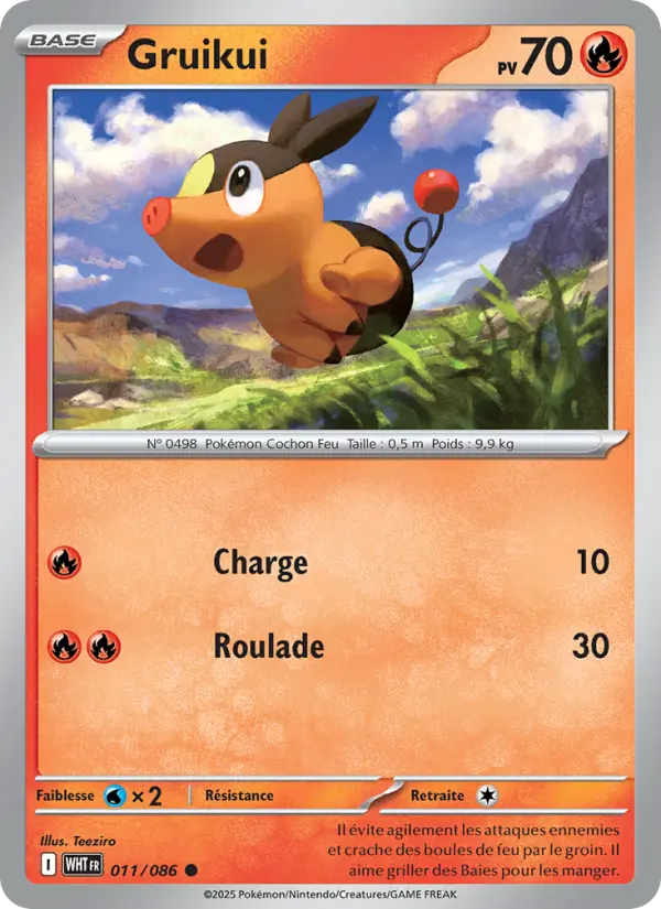 Carte Pokemon 011/086 Gruikui Holo | LorenZone