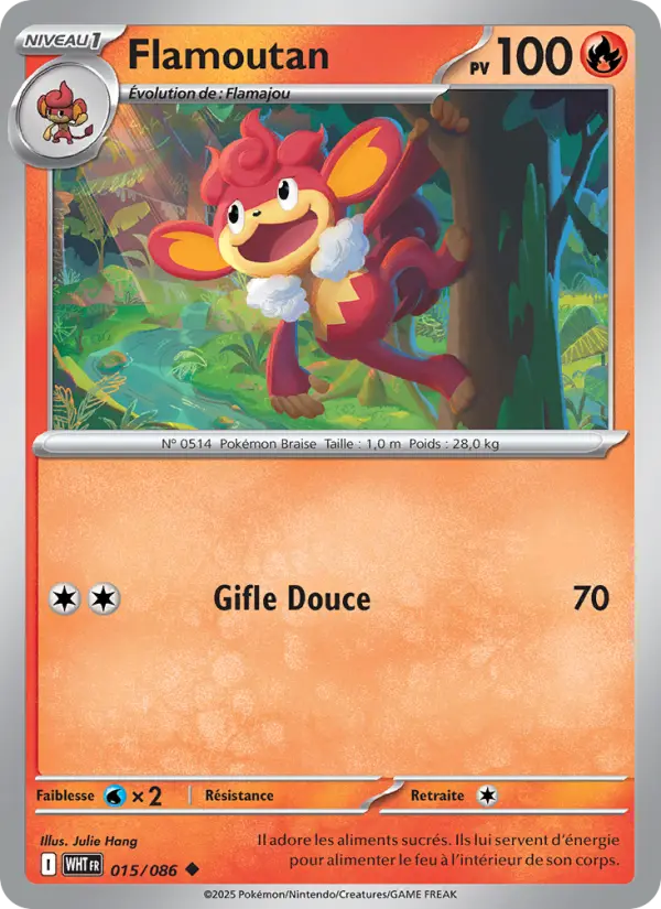 Carte Pokemon 015/086 Flamoutan | LorenZone