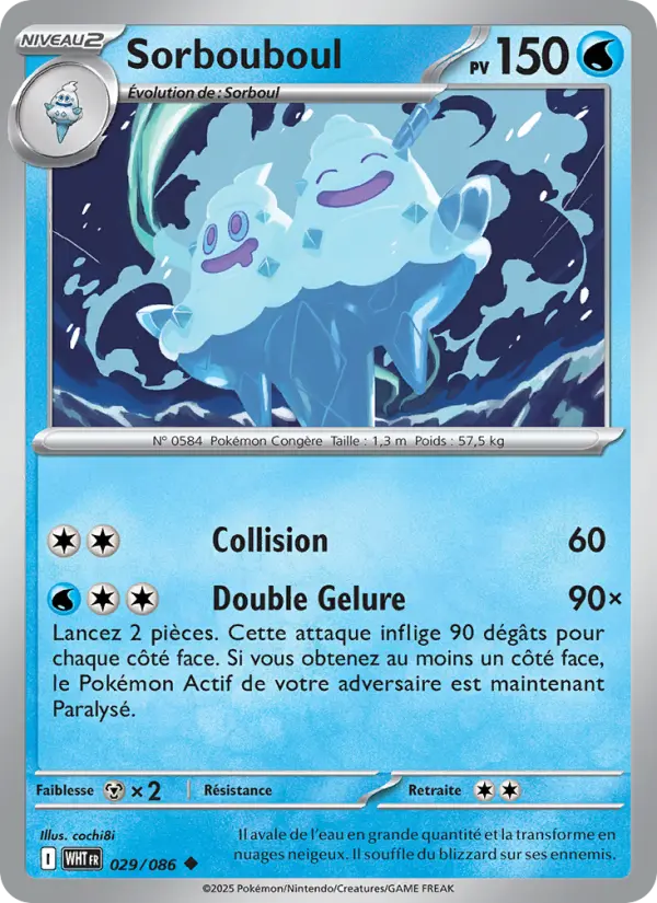 Carte Pokemon 029/086 Sorbouboul | LorenZone