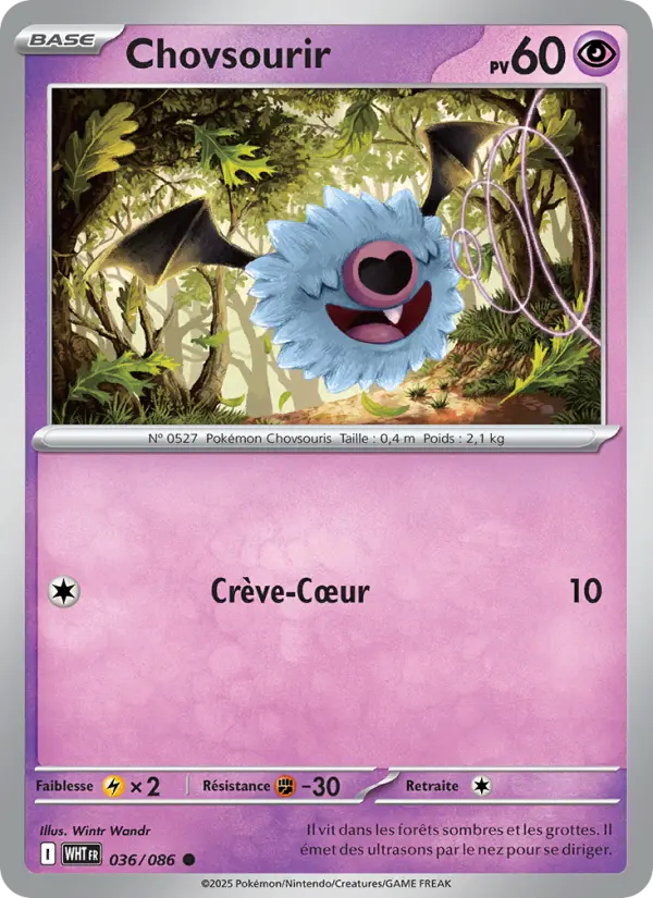 Carte Pokemon 036/086 Chovsourir | LorenZone