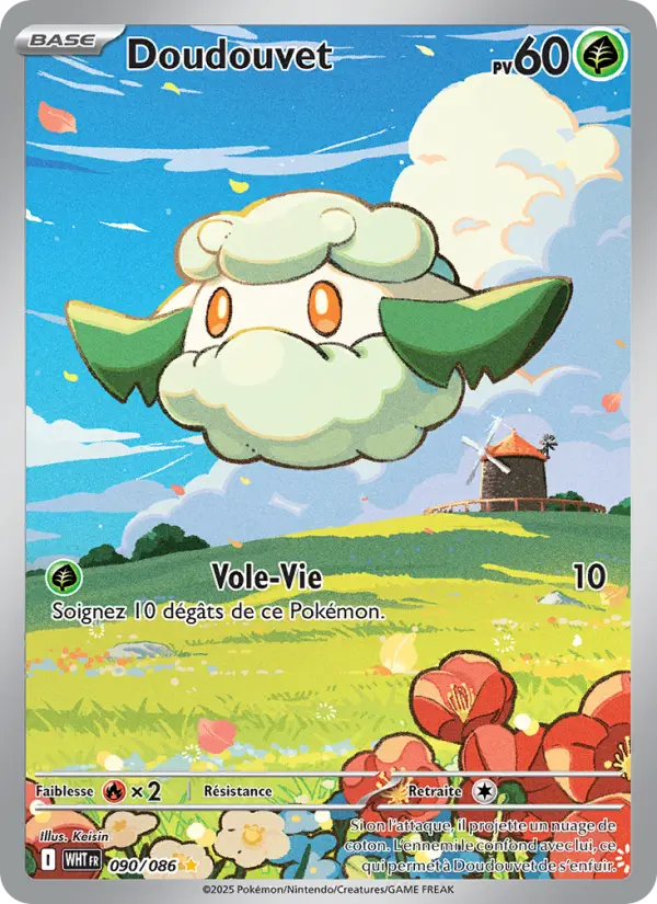Carte Pokemon 090/086 Doudouvet Illustration Rare | LorenZone