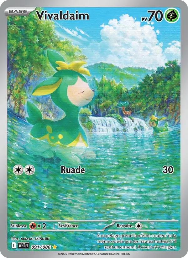 Carte Pokemon 091/086 Vivaldaim Illustration Rare | LorenZone