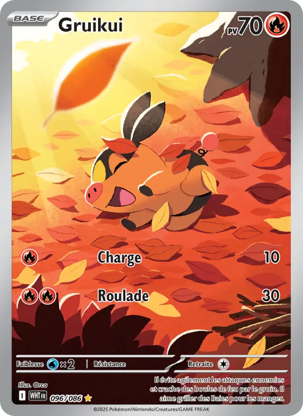 Carte Pokemon 096/086 Gruikui Illustration Rare | LorenZone