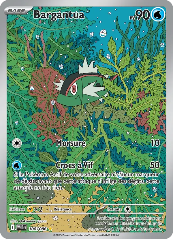 Carte Pokemon 108/086 Bargantua Illustration Rare | LorenZone