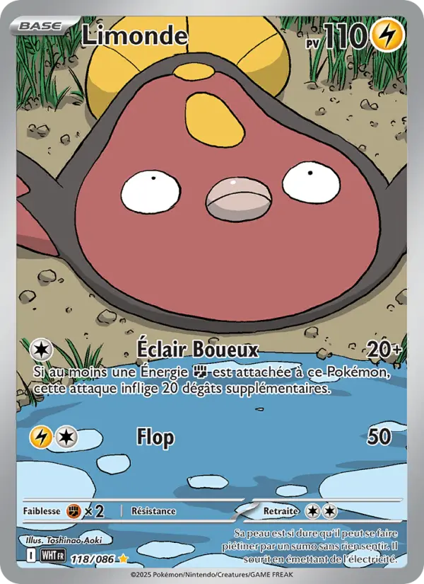Carte Pokemon 118/086 Limonde Illustration Rare | LorenZone