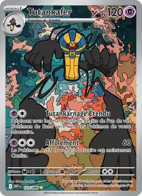 Carte Pokemon 123/086 Tutankafer Illustration Rare | LorenZone