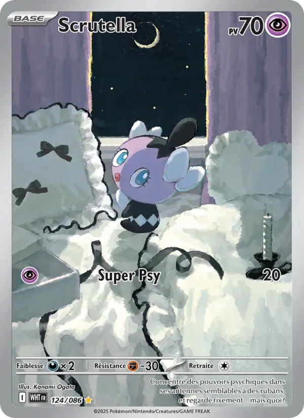 Carte Pokemon 124/086 Scrutella Illustration Rare | LorenZone